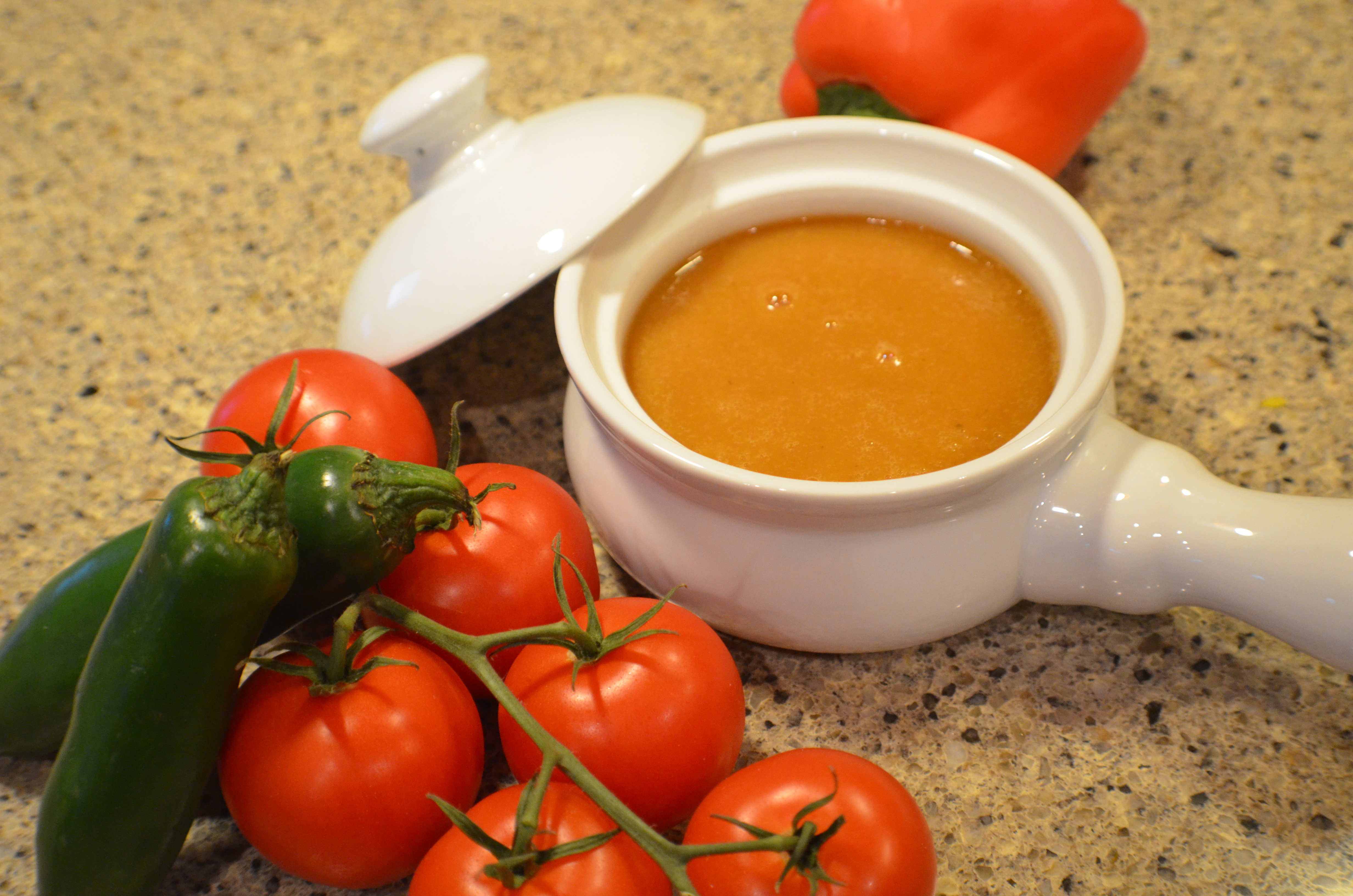 Spicy Tomato and Pepper Soup